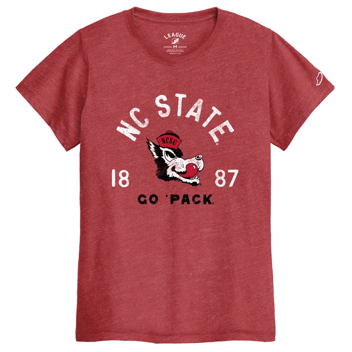 Heather Red Short Sleeve Tee - NC S
